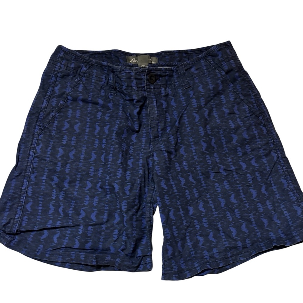 Eddie Bauer Navy Patterned Shorts